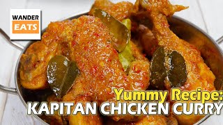 Recipe KAPITAN CHICKEN CURRY a Classic Nyonya Dish [upl. by Frierson]