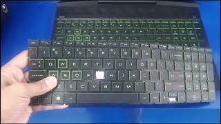 HP Pavilion Gaming Laptop Keyboard Replacement [upl. by Lidstone]