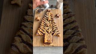 Tear amp Share Nutella Pastry Christmas Tree Christmas Kitchen Ep 1 christmas baking [upl. by Ivers954]