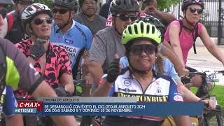 ¡Primer ciclotour en Arequito 2024 [upl. by Ardnaxela]