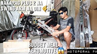 24th vlog  Aeromotive plus 2 swing arm  Ayos na ayos  xrm110 ft nice 125  Streetbike [upl. by Brianne189]