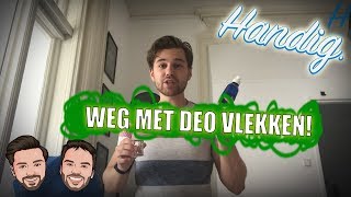 Zweetvlekken op je kleding Wij hebben DE OPLOSSING  HANDIG [upl. by Eiboh]