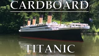 3 METER CARDBOARD TITANIC SINKING MODEL showcase16 [upl. by Valerye]