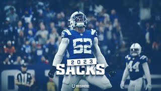 Every Sack from the 2023 Colts Season [upl. by Tenay]