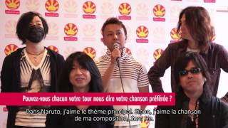 Interview de Yasuharu TAKANASHI amp YAIBA à Japan Expo 16e Impact [upl. by Kosel692]