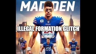 Madden 25 Glitches Cheats and Tips Illegal Formation Glitch – TE Motion [upl. by Alik]