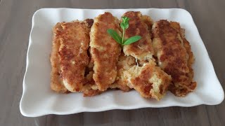 Evde Patates Kroket Tarifi 🥔👍 [upl. by Geesey]