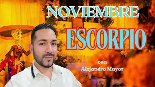 ESCORPIO ♏️ MES DE NOVIEMBRE DE 2024 🍀 [upl. by Kerrie869]