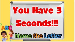 Letter Recognition Practice  Letter Naming Practice  Upper and lowercase letters [upl. by Leinadnhoj544]