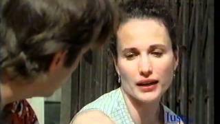 Andie MacDowell amp Andy Garcia Interview Just the Ticket 1999 Showbiz Weekly  Sky News [upl. by Arlette]