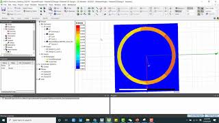 Magnetic flux density and permeability plot in ANSYS Maxwell [upl. by Suivatal]