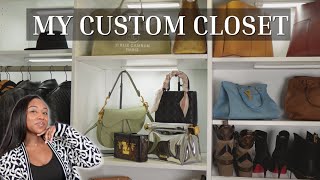 Ultimate Closet Tour  Closets By Design Custom Closet Build [upl. by Hartman25]