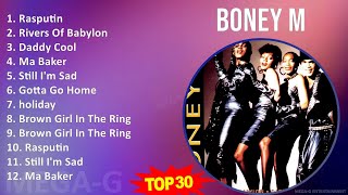 B o n e y M 2024 MIX Best Songs Updated  1970s music Club Dance Disco EuroDance music [upl. by Akayas771]