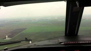 B737NG landing at Otopeni LROP  Rwy08R [upl. by French802]