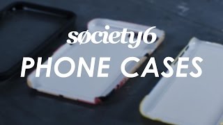 iPhone Cases from Society6  Product Video [upl. by Edmea]