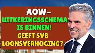 AOWuitkeringsschema is binnen geeft SVB loonsverhoging [upl. by Neztnaj]