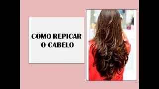 🌟 ✂ Como cortar o cabelo em camada sem tirar o comprimento em casa  CUT HAIR  DIY  Drica Pires [upl. by Ricardama926]