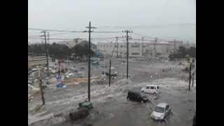 2011 Japan Tsunami Ishinomaki stabilized with Deshaker [upl. by Chaudoin5]