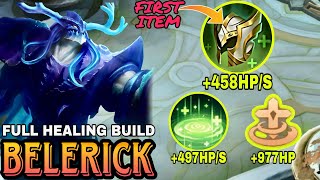 28 ASSIST MVP 115 BELERICK WITH FULL HEALING SET 🔥🔥BELERICK BEST BUILD 2023  ZuruPlaysML [upl. by Surtemed739]