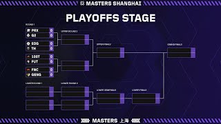 Masters Shanghai Playoffs FNC vs GEN G MastersCostream [upl. by Lleryd917]