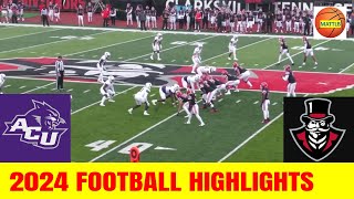 Abilene Christian vs Austin Peay Football Game Highlights  2024 College Football Week 11 [upl. by Kcirddet]