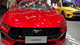 Ford Mustang Cabrio  New Model 20242025  Walkaround Car Review [upl. by Aima]