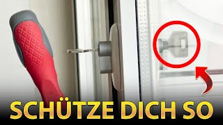 Wie gegen Schlagtechnik SCHÜTZEN wenn Schlüssel INNEN steckt Vertikal [upl. by Maisie913]