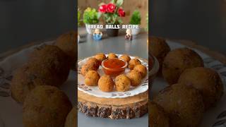 Trending recipe of crispy bread balls recipe shortsvideo recipe snacks potato bread [upl. by Schuster]