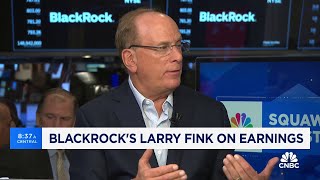 BlackRock CEO Larry Fink AI cant happen without a huge investment in infrastructure [upl. by Arriec]