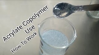 Acrylate Copolymer Gel  How To Make Gel  Acrylate Copolymer Thickener [upl. by Fulcher]