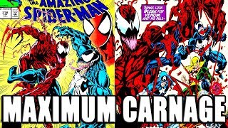 MAXIMUM CARNAGE │ Comic History Episode 100 [upl. by Nitsirk411]