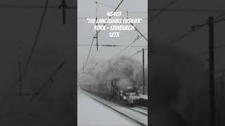 45407 through Chester Le Street railway trainspottinguk train steamtrain [upl. by Akoyin]