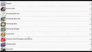 Android App Pinoy Recipes [upl. by Violet]