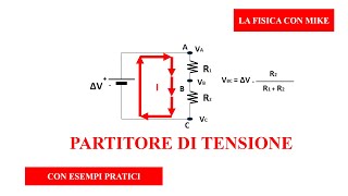 PARTITORE DI TENSIONE [upl. by Saenihp244]