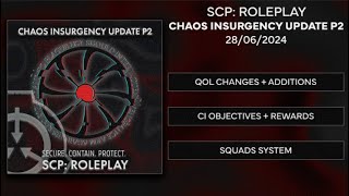 SCP roleplay Roblox [upl. by Steffen]