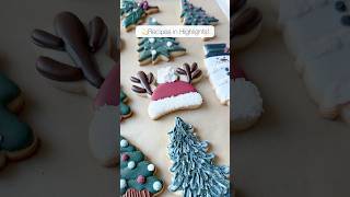 Reindeer Hat🎄🦌 christmascookies cookiedecorating decoratedcookies royalicingcookies cookies [upl. by Yzdnil]