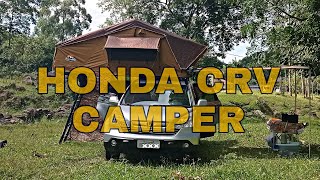 A primeira HONDA CRV CAMPER do Brasil [upl. by Freda]