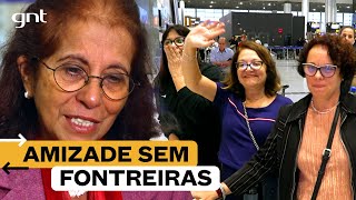 Amigas se DESPEDEM com muita emoção ✈️  Chegadas e Partidas  GNT [upl. by Odlanra949]