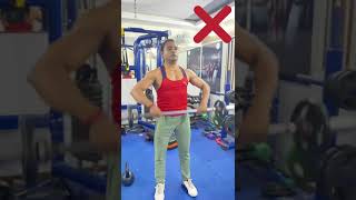 UPRIGHT ROW VS HIGH PULL DO THIS ✅ NOT THAT❌ shortsvideo explorepage [upl. by Atnohs]