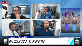 EL PAÍS ELIGE  COBERTURA DEL BALLOTAGE 2023 🗳️  EN VIVO  RADIO LA RED [upl. by Heinrike]