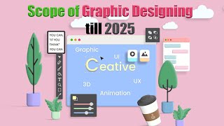 Scope of Graphic Designing till 2025  Graphic Design Trends 2025  Design Trends 2025 [upl. by Kersten]