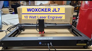 Woxcker JL7 Laser Engraving Machine Test amp Review [upl. by Paulina134]