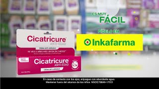 Comercial Cicatricure  AntiEdad En Inkafarma Perú 2021 4K [upl. by Wendolyn]