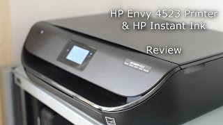 HP Envy 4523 Printer amp HP Instant Ink Review [upl. by Ester]