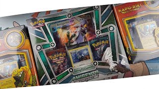 Amigento amp KapuRiki Kollektion Boxen 3 Promo Boxen Pokemon Booster Unboxing Opening [upl. by Porte548]