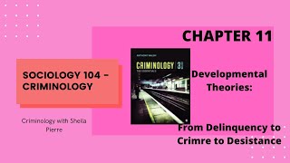 LECTURE Chapter 11  Developmental Theories From Delinquency to Crime to Desistance [upl. by Piane]