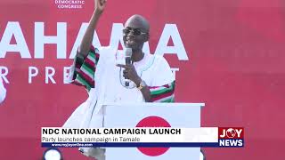 NDC National Campaign Party launches campaign in Tamale [upl. by Mikiso]