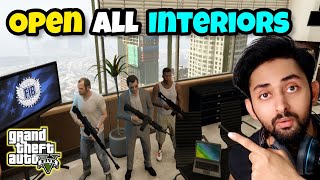 HOW TO INSTALL OPEN ALL INTERIORS  OPEN INTERIORS MOD NOT WORKING  GTA 5 Mods 2023 HindiUrdu [upl. by Danae535]