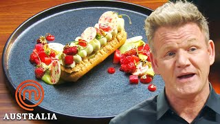 Gordon Ramsay is Stunned With This Dessert  MasterChef Australia  MasterChef World [upl. by Ari]