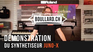 Roland JunoX  Démonstration et exploration du synthétiseur 🚀 [upl. by Nirahs]